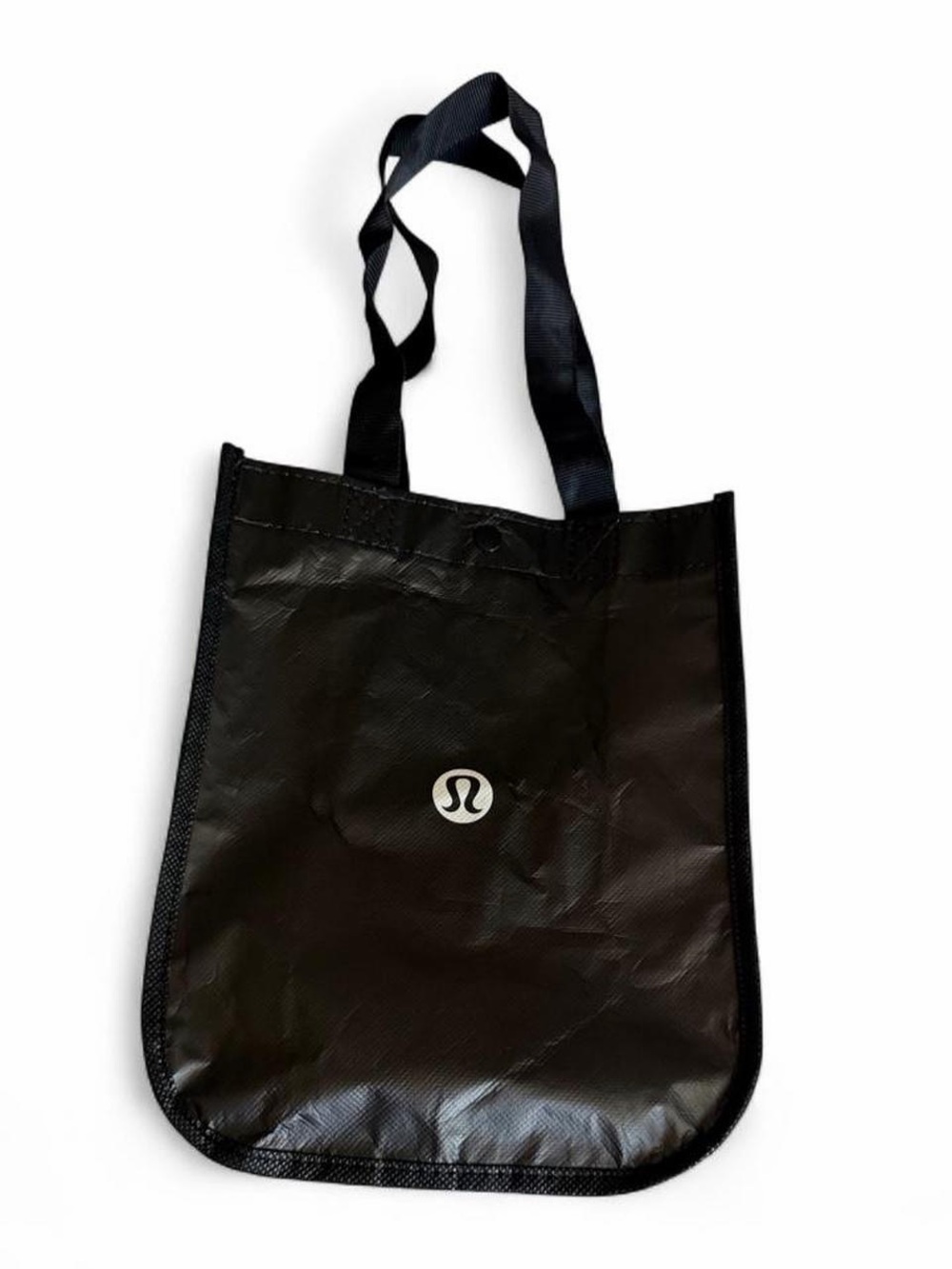 Lululemon Black & White Reusable Tote Bag